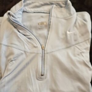 Nike Light Blue Quarter-Zip Pullover